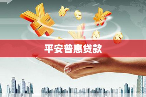 肃南平安普惠贷款