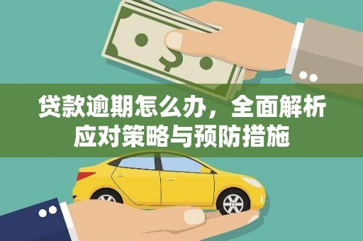 肃南贷款逾期怎么办，全面解析应对策略与预防措施