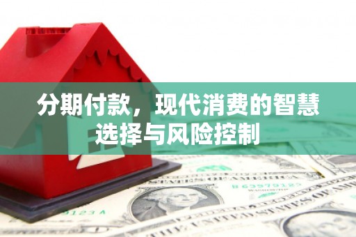 肃南分期付款，现代消费的智慧选择与风险控制