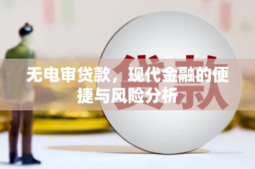 肃南无电审贷款，现代金融的便捷与风险分析