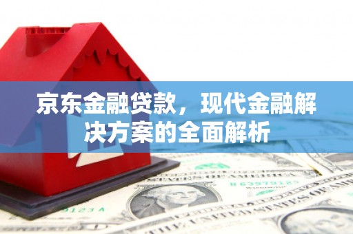 肃南京东金融贷款，现代金融解决方案的全面解析