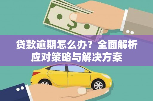 肃南贷款逾期怎么办？全面解析应对策略与解决方案