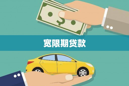 肃南宽限期贷款