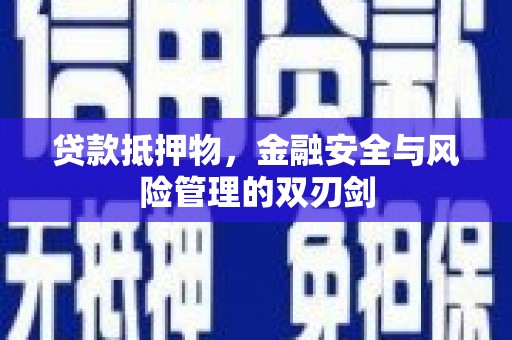 肃南贷款抵押物，金融安全与风险管理的双刃剑